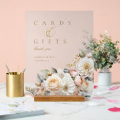 フローラドラマウェディングカードギフトブルーID1022 アクリルサイン (ウェディング)