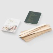 フローラドラマ結婚式 プログラムグリーンID1022 ハンドファン (組立なし)