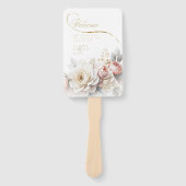 フローラドラ結婚マのウェルカムブルーID1022 ハンドファン (正面)