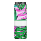 フローラドリンクパーソナライズされたタンブラー タンブラー (裏面)