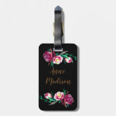 フローラドリーカスタムム荷物タグ ラゲッジタグ (裏面縦)