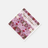 フローラドリームカスタム文字カクテル紙ナプキンス スタンダードカクテルナプキン (角)
