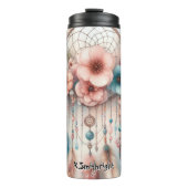 フローラドリームキャッチャーとパステルフェザー タンブラー (正面)