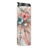 フローラドリームキャッチャーとパステルフェザー タンブラー (回転右)