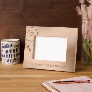 フローラドリームキャッチャー レーザー彫刻フレーム