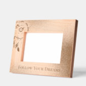 フローラドリームキャッチャー レーザー彫刻フレーム (左)