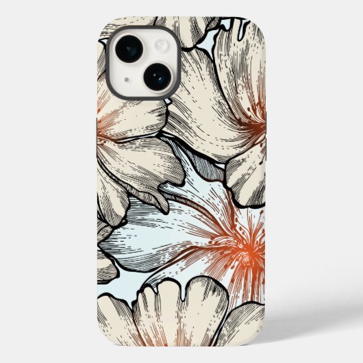 フローラドリームス#10アットシージェ Case-Mate iPhoneケース (裏面)