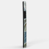 フローラドリームパターン抽象芸術ブルーカーキフラクタル Case-Mate iPhoneケース (裏面/右)