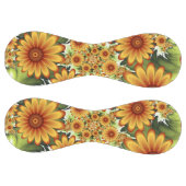 フローラドリームモダン、抽象芸術フラワーフラクタルアート ソフトボール (パネル)