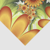 フローラドリームモダン、抽象芸術フラワーフラクタルアート 薄葉紙 (詳細)