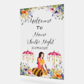 フローラドルキナイトアクリル夜アクリルサイン アクリルサイン (傾斜)