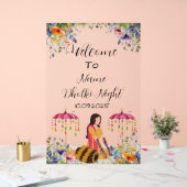 フローラドルキナイトアクリル夜アクリルサイン アクリルサイン (ウェディング)