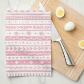 フローラドーストライプル キッチンタオル (四つ折り)