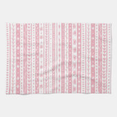 フローラドーストライプル キッチンタオル (横)