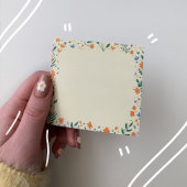 フローラドードルパターンポストイットノート7.6 x 7.6 cm ポストイット