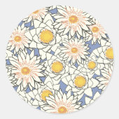 フローラドードル封筒用シールシール ラウンドシール (正面)