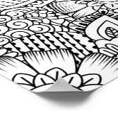 フローラドールパターン2 ポスター (角)