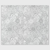 フローラドール着色シート包装紙 ラッピングペーパー (フラット)