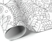 フローラドール着色シート包装紙 ラッピングペーパー (ロールコーナー)