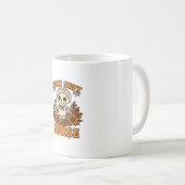 フローラナイトシフトナーススケルトンハロウィーンRNノール コーヒーマグカップ (正面右)