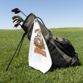 フローラナイトシフトナーススケルトンハロウィーンRNノール ゴルフタオル (グリーン)