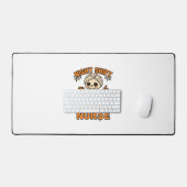 フローラナイトシフトナーススケルトンハロウィーンRNノール デスクマット (キーボード&マウス)