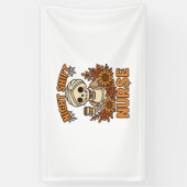 フローラナイトシフトナーススケルトンハロウィーンRNノール 横断幕 (縦)