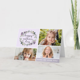 フローラナナマズデイフォトコラージュ カード