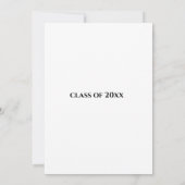 フローラナースタイポグラフィさくらんぼブロッサム 招待状 (裏面)