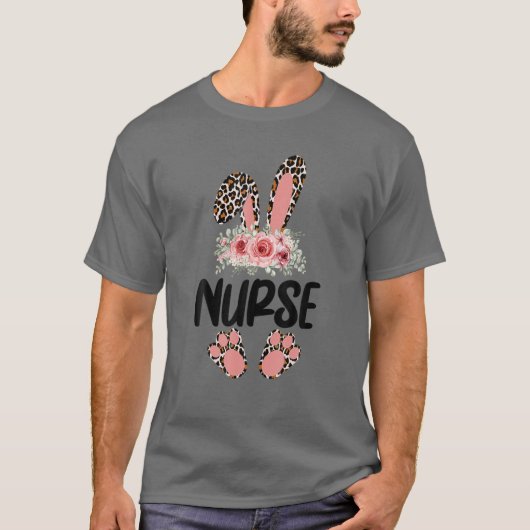 フローラナースバニー、ノベルティナースイースターバニー Tシャツ (正面)