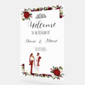 フローラニッカ標識 アクリルサイン (傾斜)