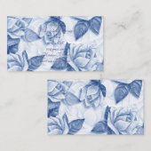 フローラネイルサロン 名刺 (正面/裏面)