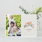 フローラノエルホリデーフォトカード シーズンカード (スタンド正面)