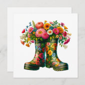 フローラノートカードとアートからフレームへ ノートカード (正面/裏面)