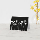 フローラノートカード カード (黄色い花)