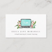 フローラノートパソコン |仮想講師 |リモー学ト 名刺 (正面)