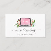 フローラノートパソコン |仮想講師 |リモー学ト 名刺 (正面)