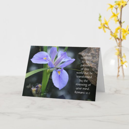 フローラノートRomansの聖なる書物、 経典詩空白の(B) カード (黄色い花)