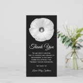 フローラハイビスカス悔やみや弔慰サンキュー サンキューカード (スタンド正面)