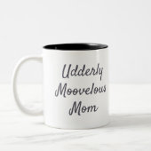 フローラハイランドカウウォーター色 ツートーンマグカップ (左)