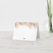 フローラハイランド牛 サンキューカード (裏面)