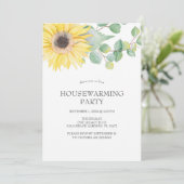 フローラハウスウォーミング招待状 招待状 (スタンド正面)