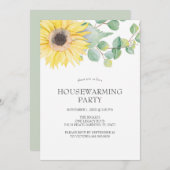 フローラハウスウォーミング招待状 招待状 (正面/裏面)