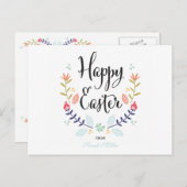 フローラハッピーイースターはがき シーズンポストカード (正面/裏面)