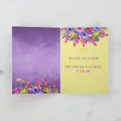 フローラハッピーイースターママ シーズンカード (内部)