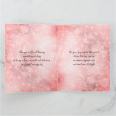 フローラハッピーバースデー カード (内部)