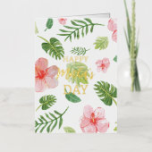 フローラハッピーマザーズデイ・フォイル・グリーティングカード 箔グリーティングカード (正面)