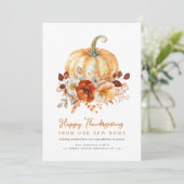 フローラハッピー感謝祭の動く告知カード シーズンカード (スタンド正面)