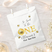 フローラハニービーファースト・ビー・デイ誕生日 フェイバーバッグ (クリップ留めされた状態)