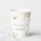 フローラハニービー赤ちゃんシャワー 紙コップ (正面)